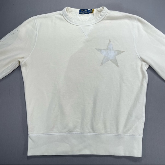 LIMITED EDITION Polo RL Jasper John’s Mind/Mirror Crewneck Sweatshirt - Unisex M - Picture 9 of 16